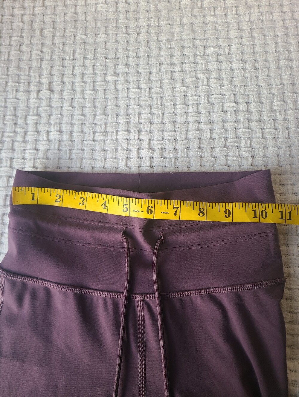 Vuori Purple Drawstring Active Leggings Women's Size XS - Picture 6 of 10
